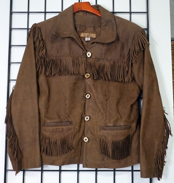 Women's Arturo Fringed Leather Jacket