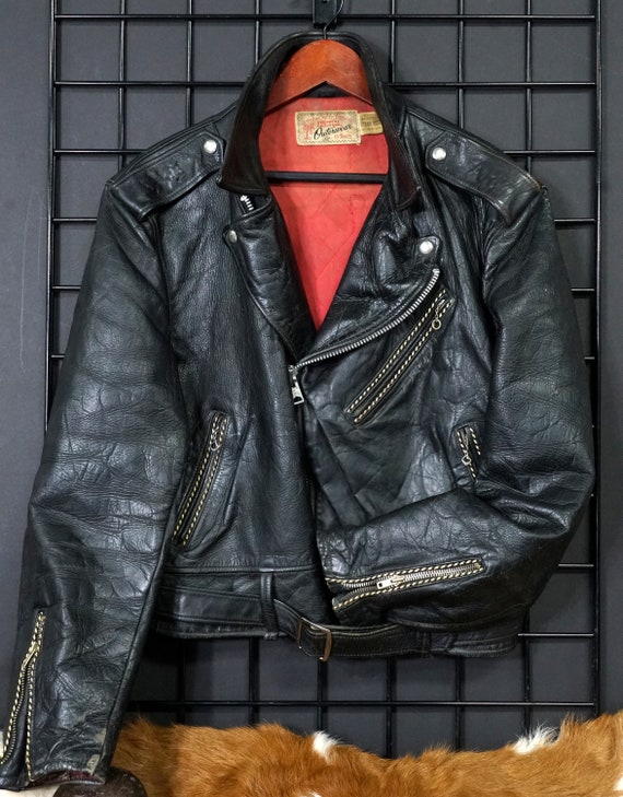Vintage "Hercules" Motorcycle Jacket 1940s/50s