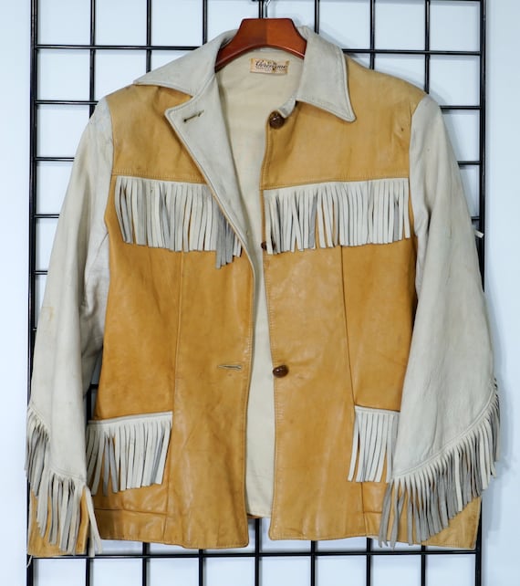 Vintage "Geronimo" Fringed Ladies Leather Jacket