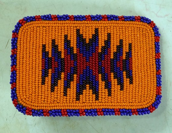 Yakama Nation Beaded Belt Buckle #3 - image 1