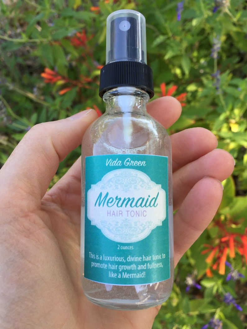 Mermaid Hair Tonic Hair Elixir Long Hair Thick Hair Etsy