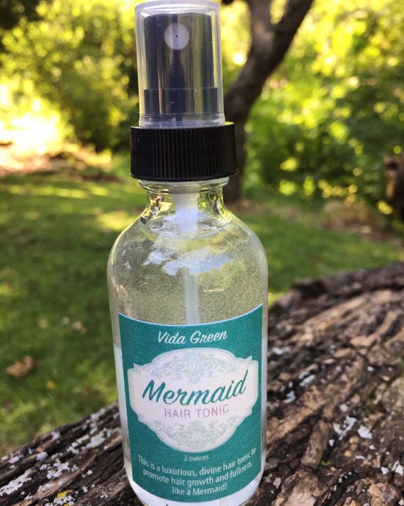 Mermaid Hair Tonic Hair Elixir Long Hair Thick Hair Etsy