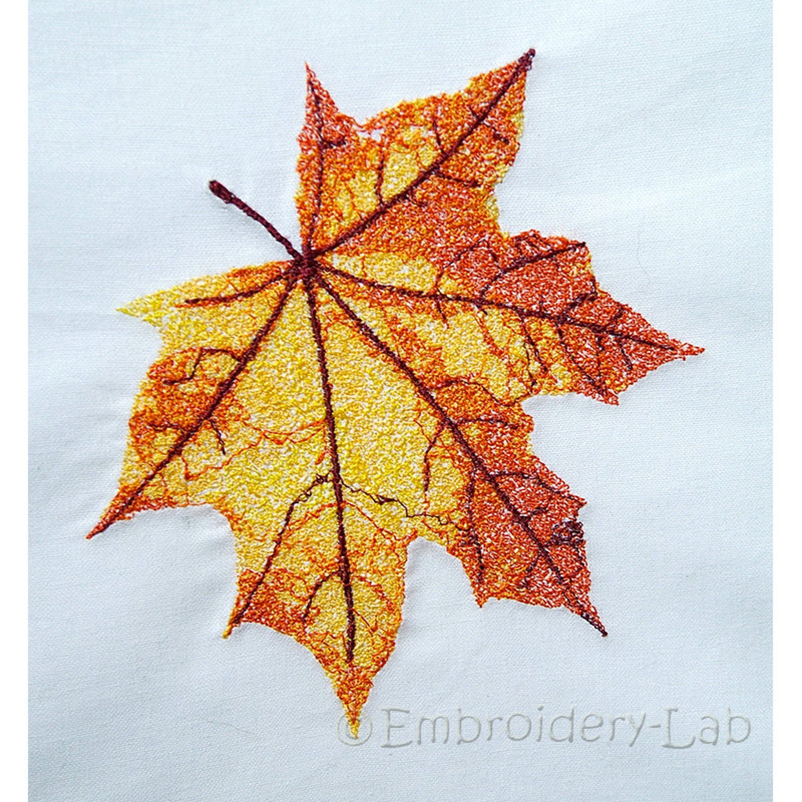 Maple Leaves Set Machine Embroidery Design PES Design HUS File Etsy