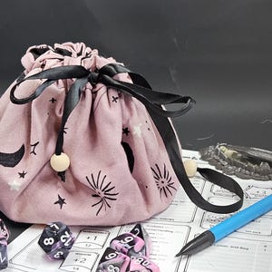 Twilight Nights Dice Bag with Pockets