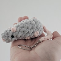 Rat Keyrings- Felt Rat Keyrings - Etsy UK