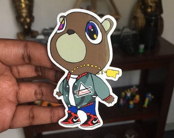Air Yeezy Kanye West AD Vinyl Sticker