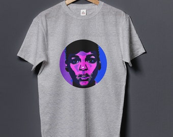 Cold War Janelle Monae Inspired T-Shirt - Grey