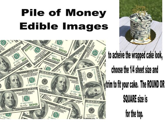 Your Face on Money Edible Cake Topper Image, 100 Dollar Bill Face Cake,  Money Face Cake, Your Photo Money Cake, Edible Money Image, 5 10 20