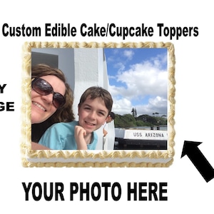Custom Edible Cake Toppers