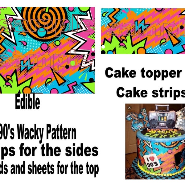 Cake Strips - Etsy
