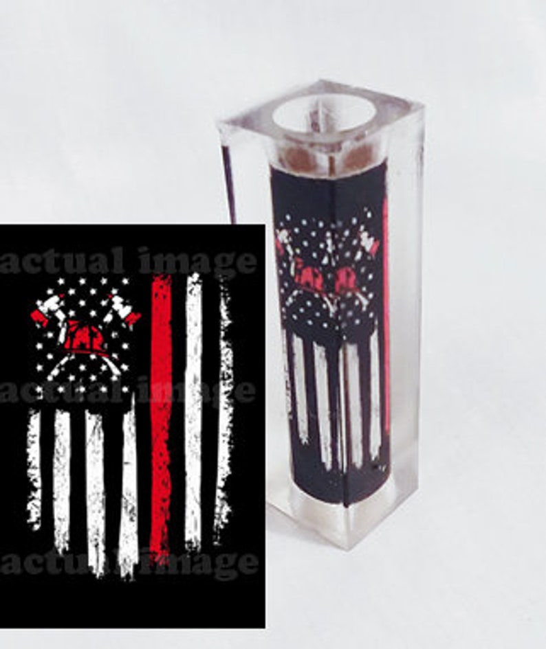 Thin Red line Flag Pen Blank