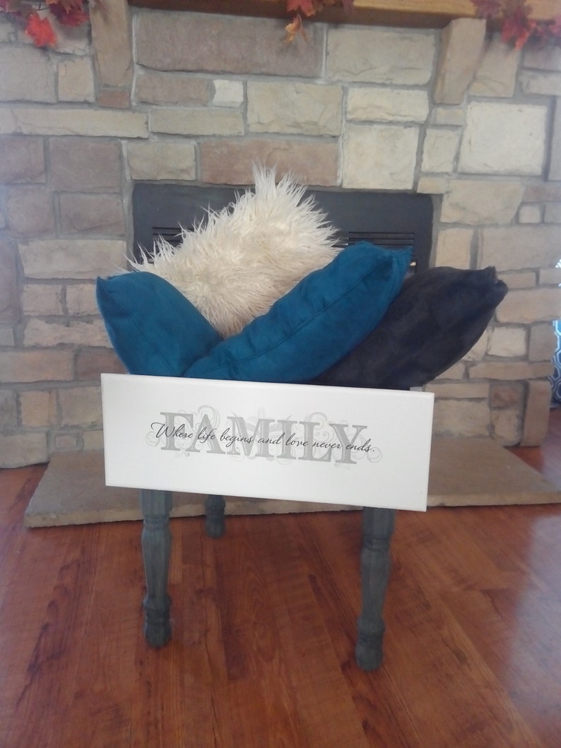 Pillow Box Pillow Storage. Bedroom Storage Recycled Wood Etsy