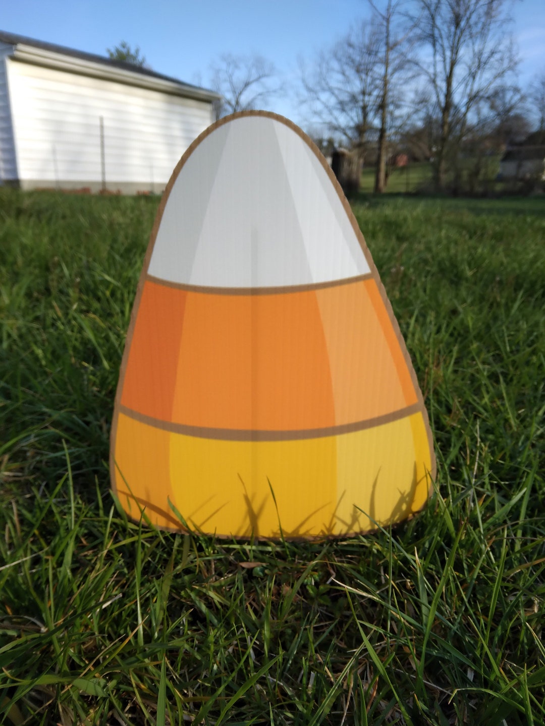 Candy Corn Yard Decor Etsy
