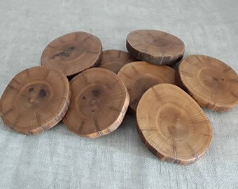 Oak Wood Coasters Etsy