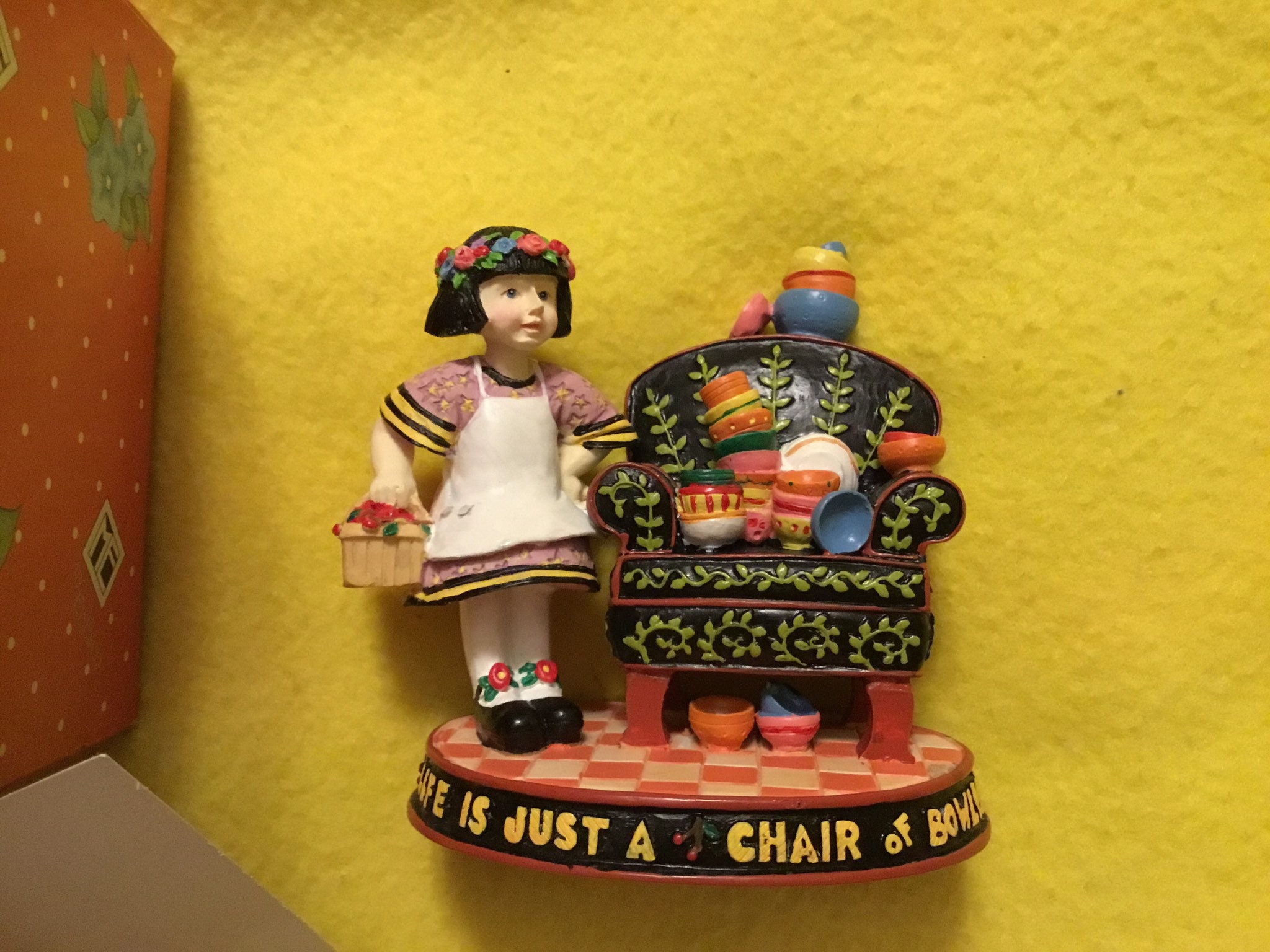 Mary Engelbreit Enesco Collectible Child Girl Figurine