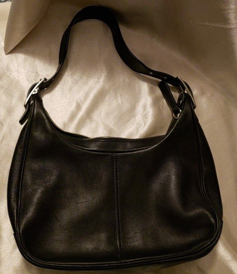 Vintage Coach Legacy Leather Black Purse K2W 9342 Handbag | Etsy