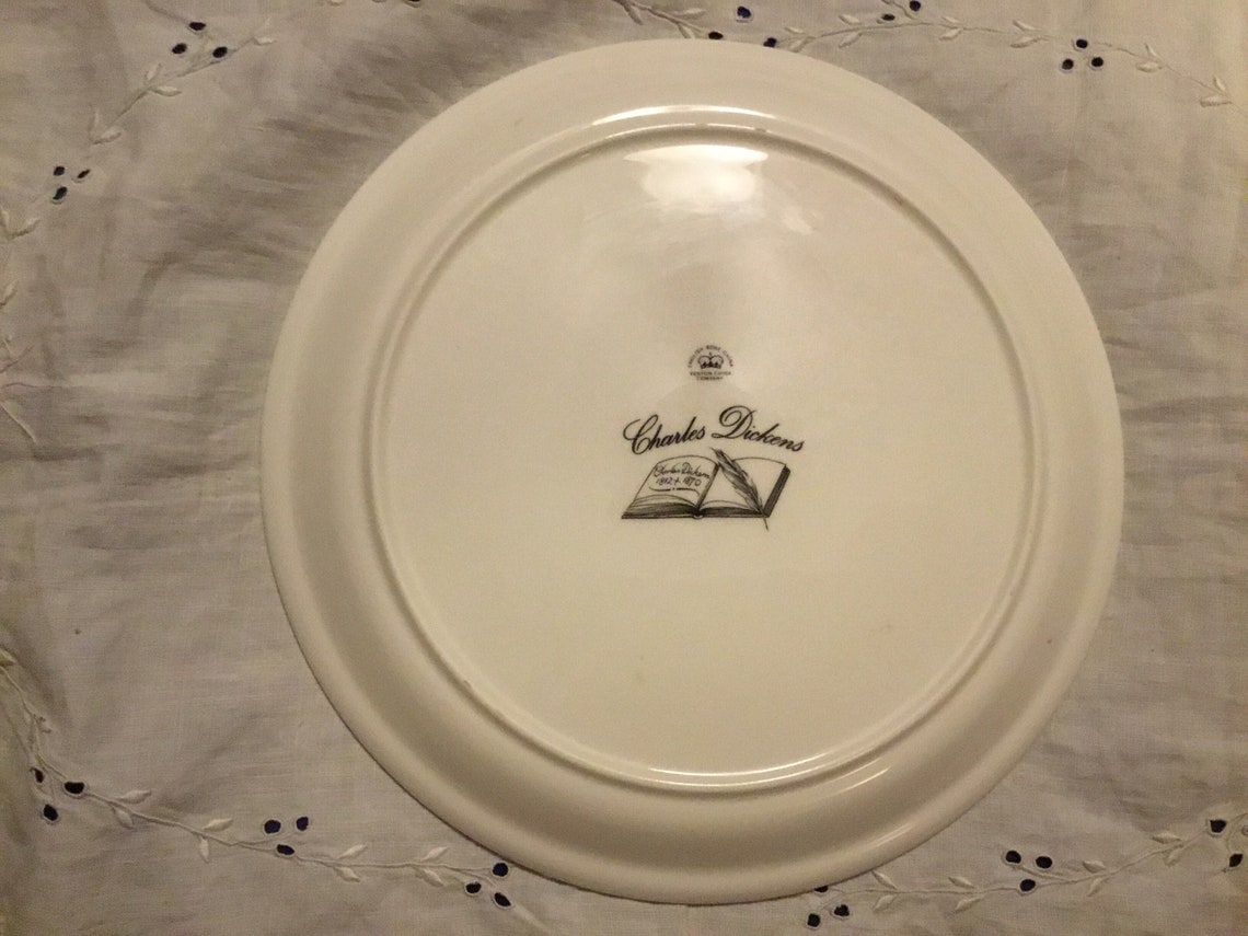 Fenton China Company England Fine English Bone China Plate Etsy