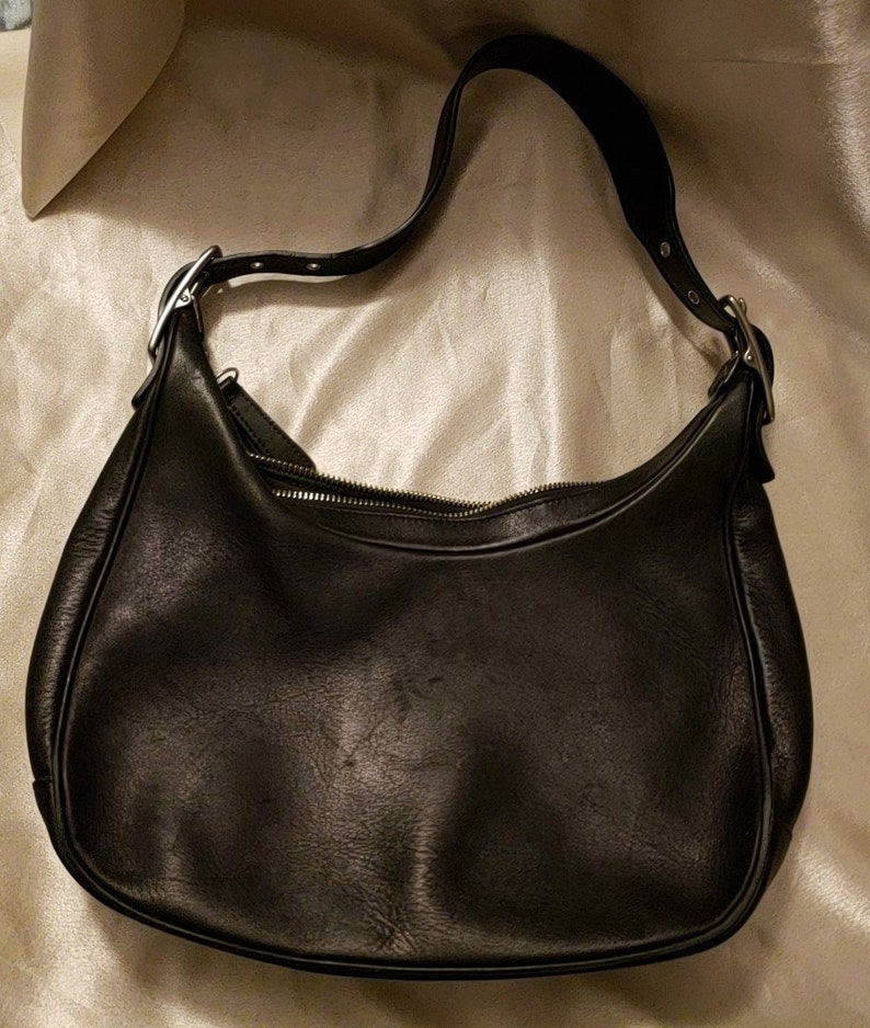 Vintage Coach Legacy Leather Black Purse K2W 9342 Handbag | Etsy
