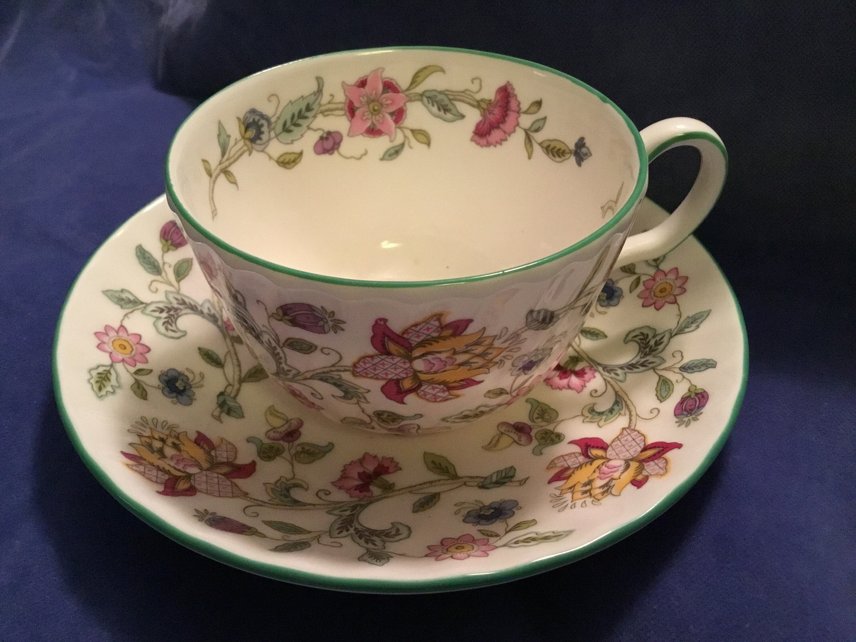 Minton Fine English Bone China Discontinued Haddon Hall Etsy