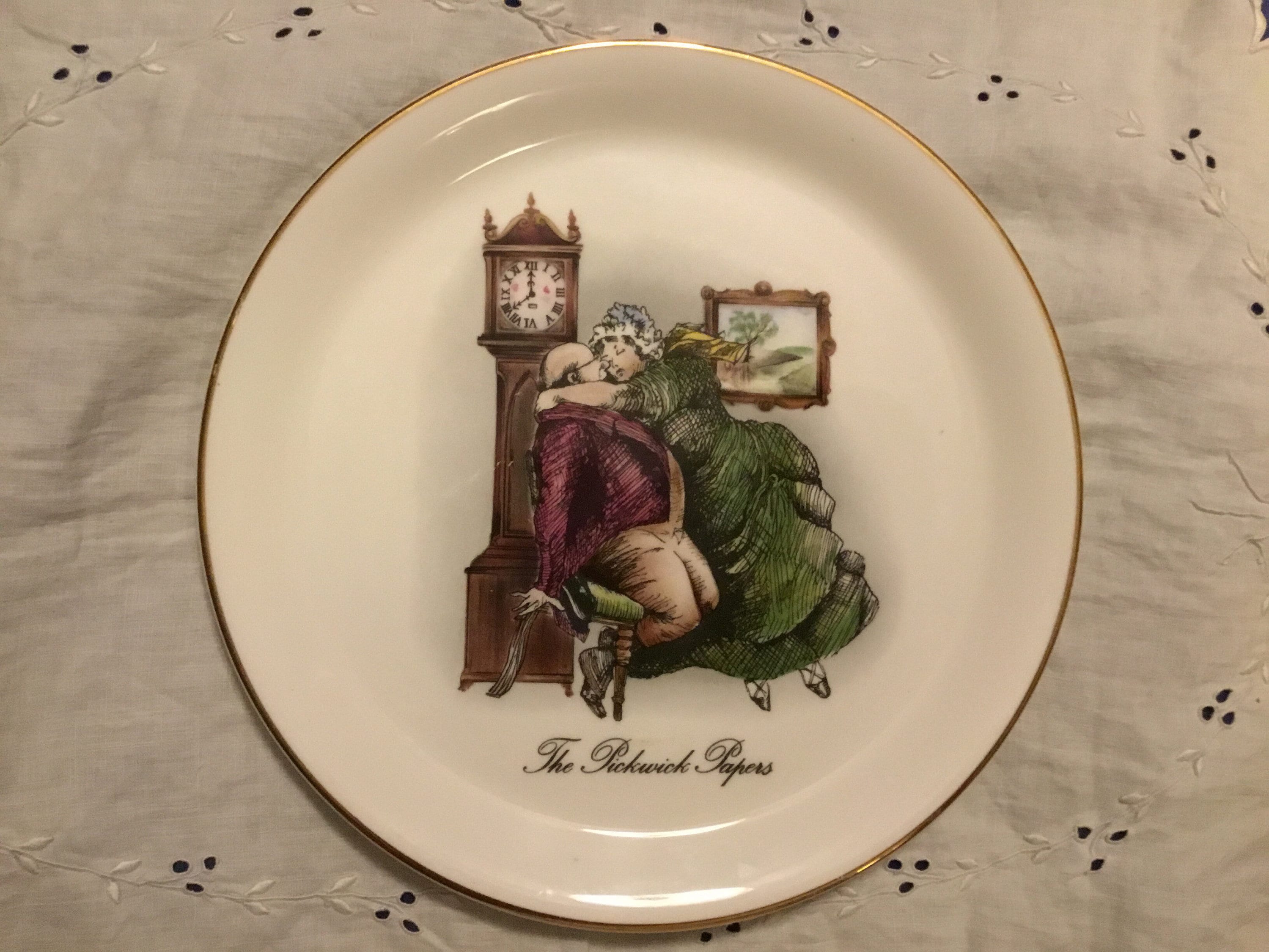 Fenton China Company England Fine English Bone China Plate Etsy