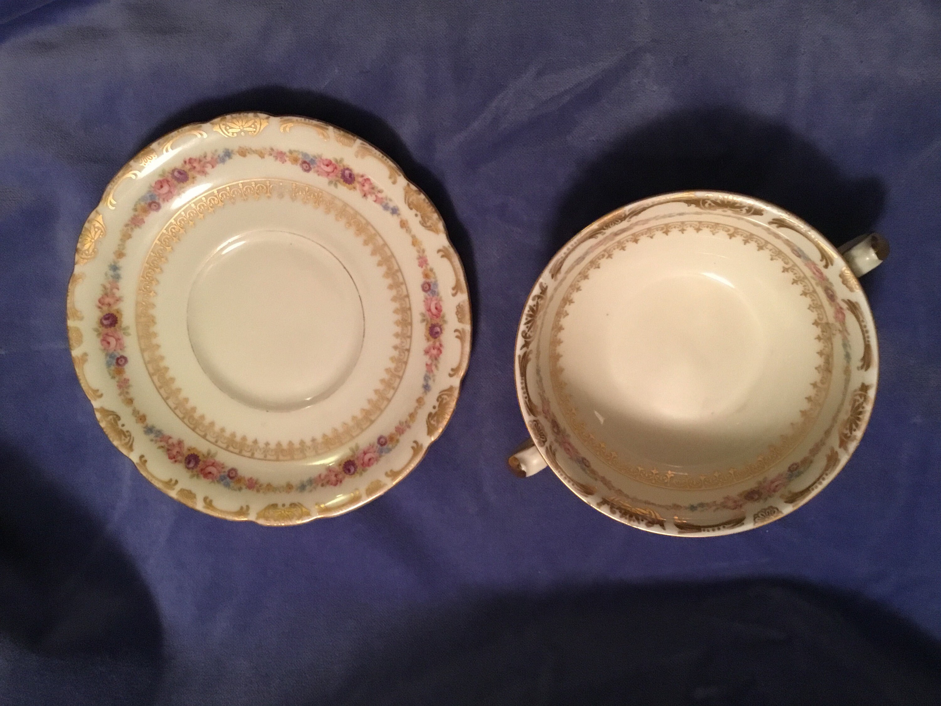 Marked Royal Ivory KPM Porcelain China Discontinued The Etsy