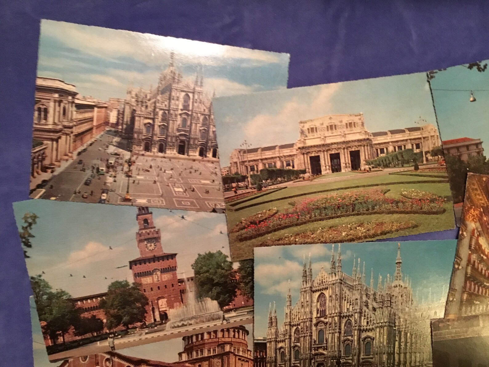 Milano Milan Italy 10 Pc. Set of Souvenir Picture Postcards Etsy