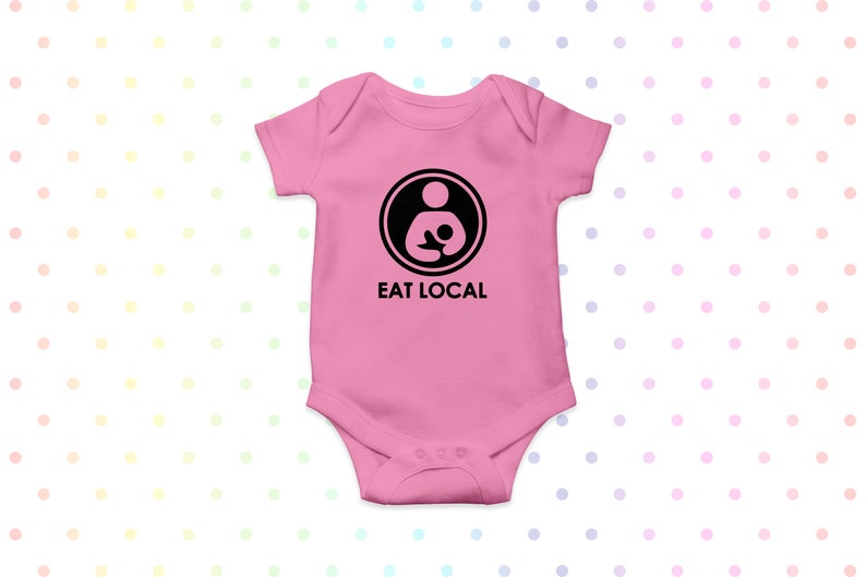 Eat Local Breastfeeding Bodysuit Child/'s Breastfeeding Bodysuit