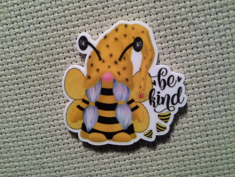 Be Kind Bumble Bee Gnome Needle MinderMagnet