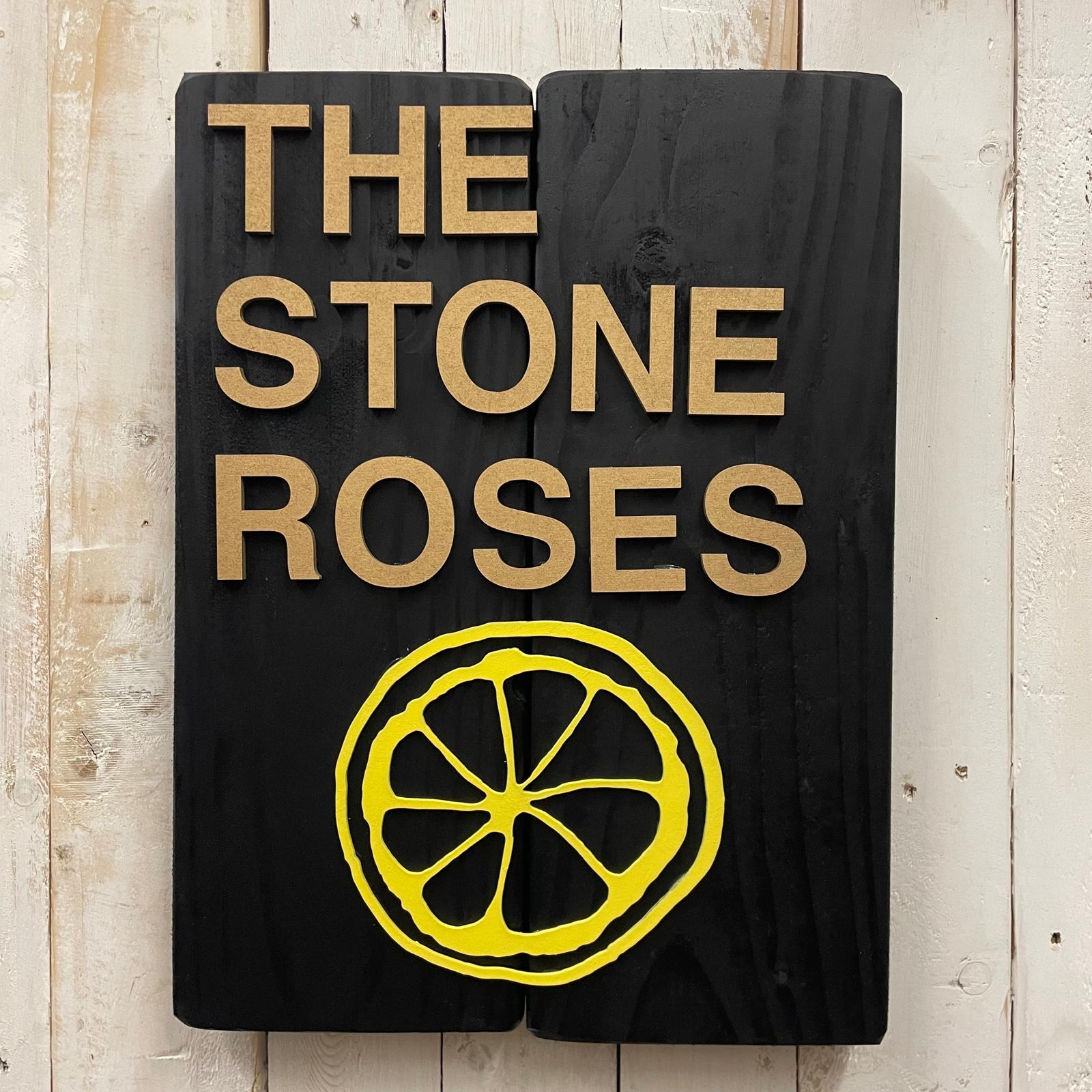 The Stone Roses, Band Logo Sign - Etsy
