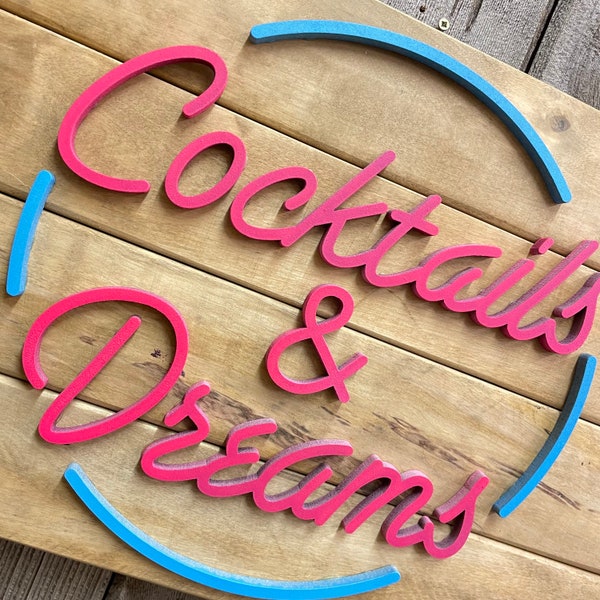 Cocktails & Dreams logo sign