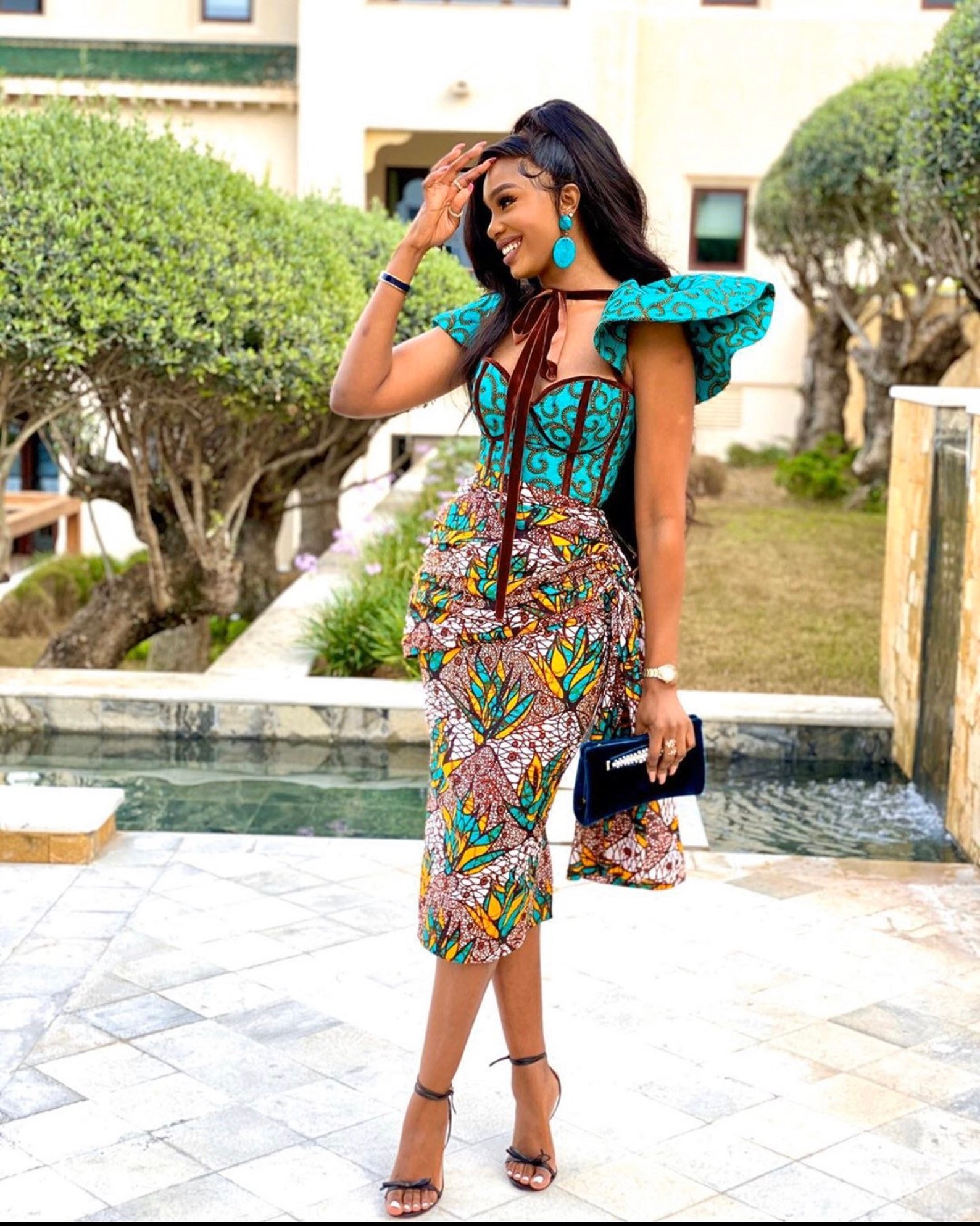 corset ankara styles