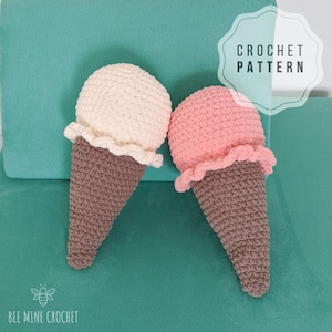 PATTERN/ Ice Cream Plush/ Giant couch pillow/ Playroom/ Nugget pillow / English US terms Only image 1