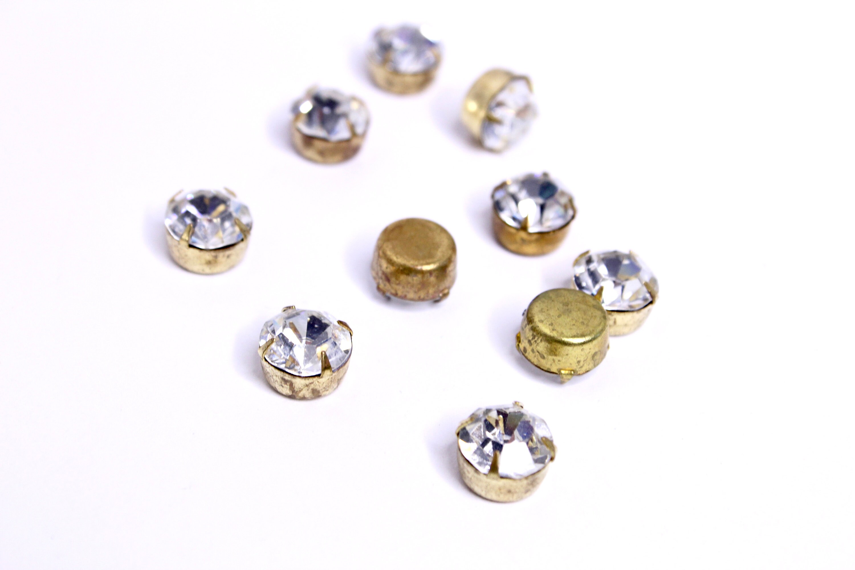 スワロフスキー　6点セット 6 Pcs Crystal Pre Set Swarovski Rhinestones, Article #790