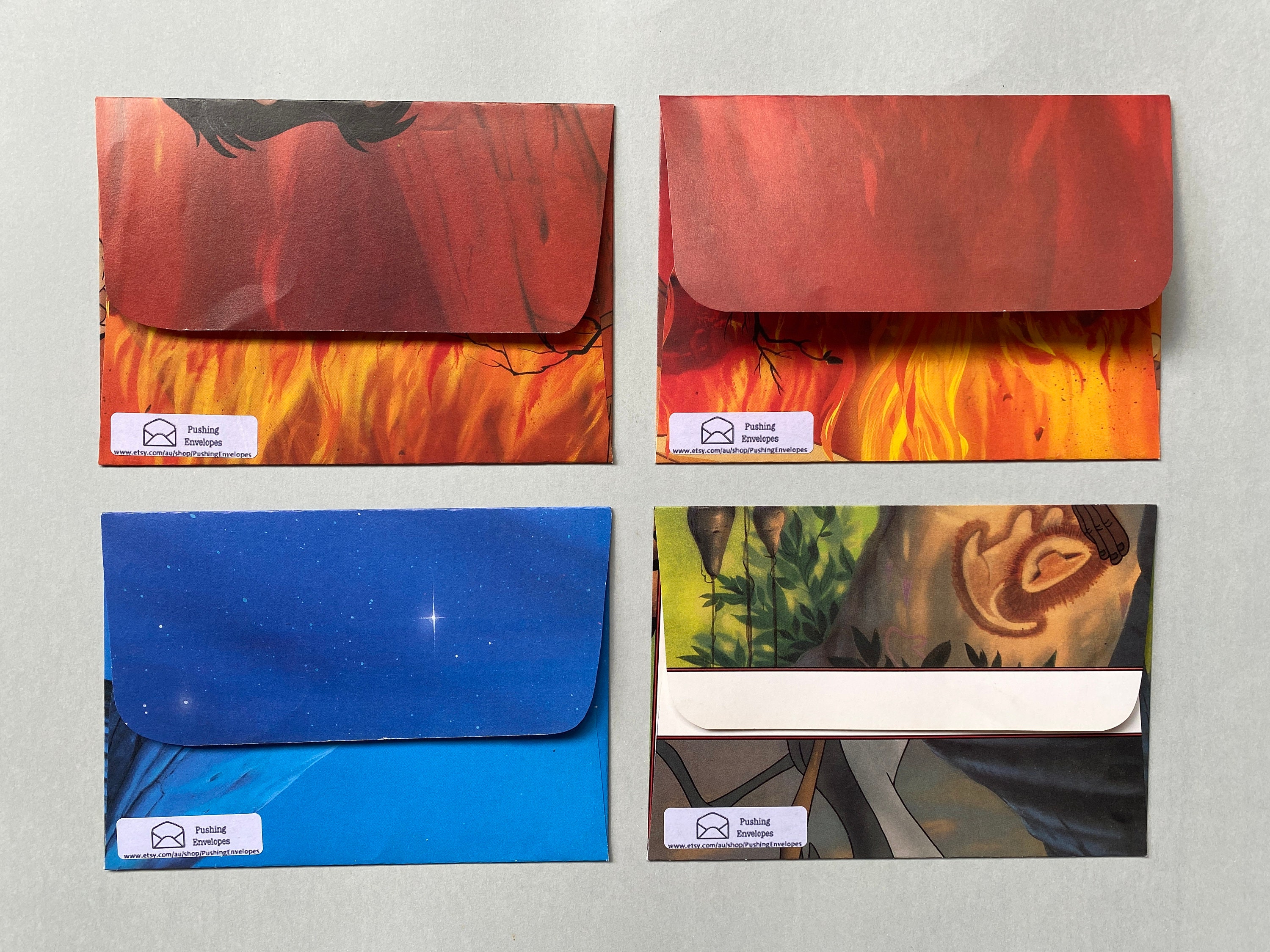 12 Handmade The Lion King Envelopes Etsy