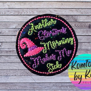Glorious Morning Feltie * Felt Embellishments * Felt Applique * Hair Bow Supplies *