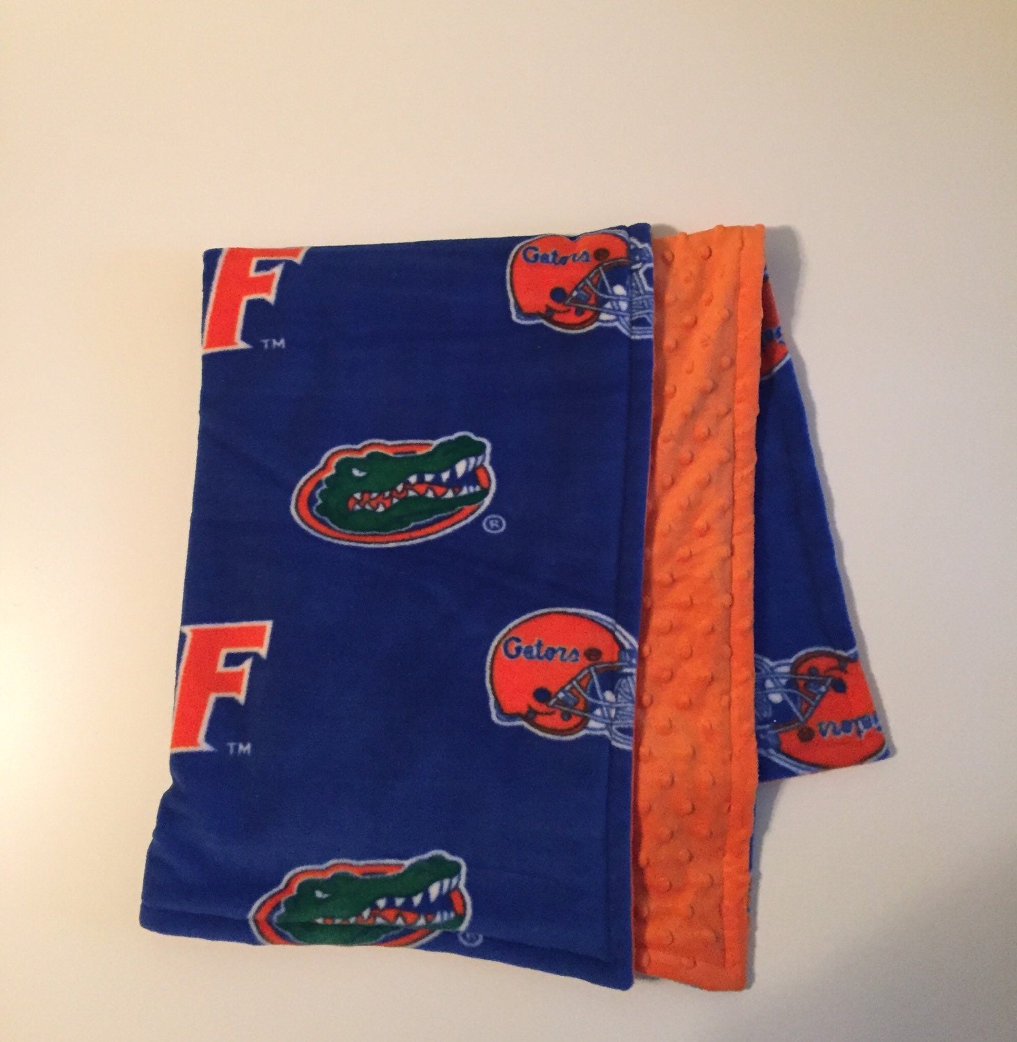 Florida Gators 2 sided Fleece/Minky Toddler Blanket Etsy
