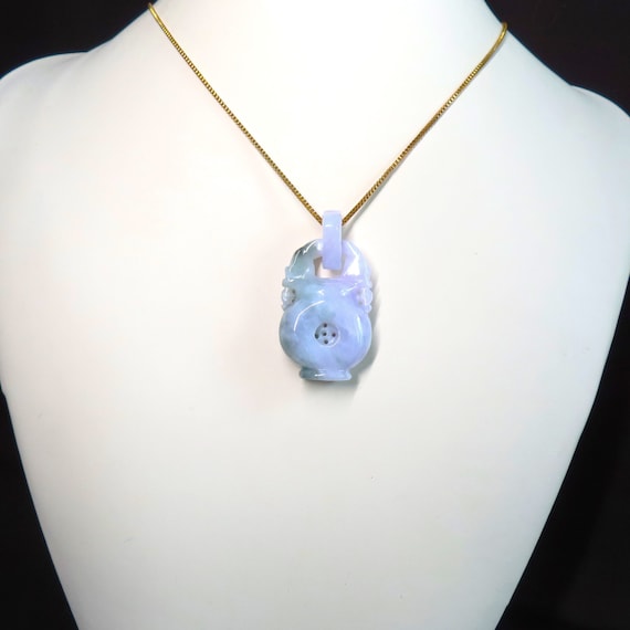 Vintage Devil's Work Translucent Lavender Green J… - image 3