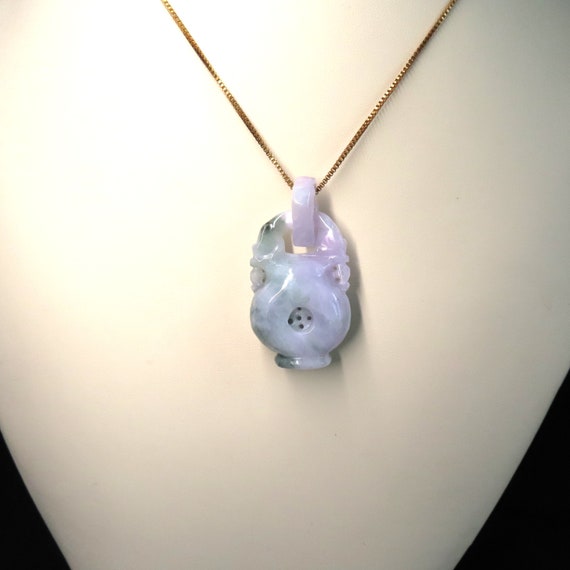 Vintage Devil's Work Translucent Lavender Green J… - image 9