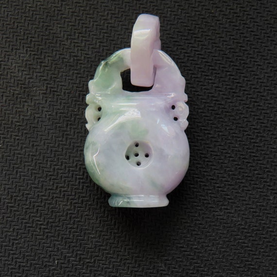 Vintage Devil's Work Translucent Lavender Green J… - image 2