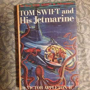 Tom Swift and His Jetmarine by Victor Appleton II 1954 hb