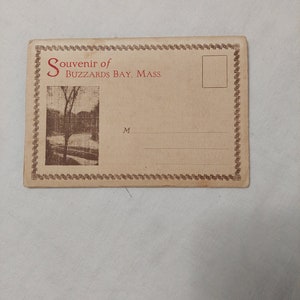 Postcard  Set , Buzzards  Bay , Mass