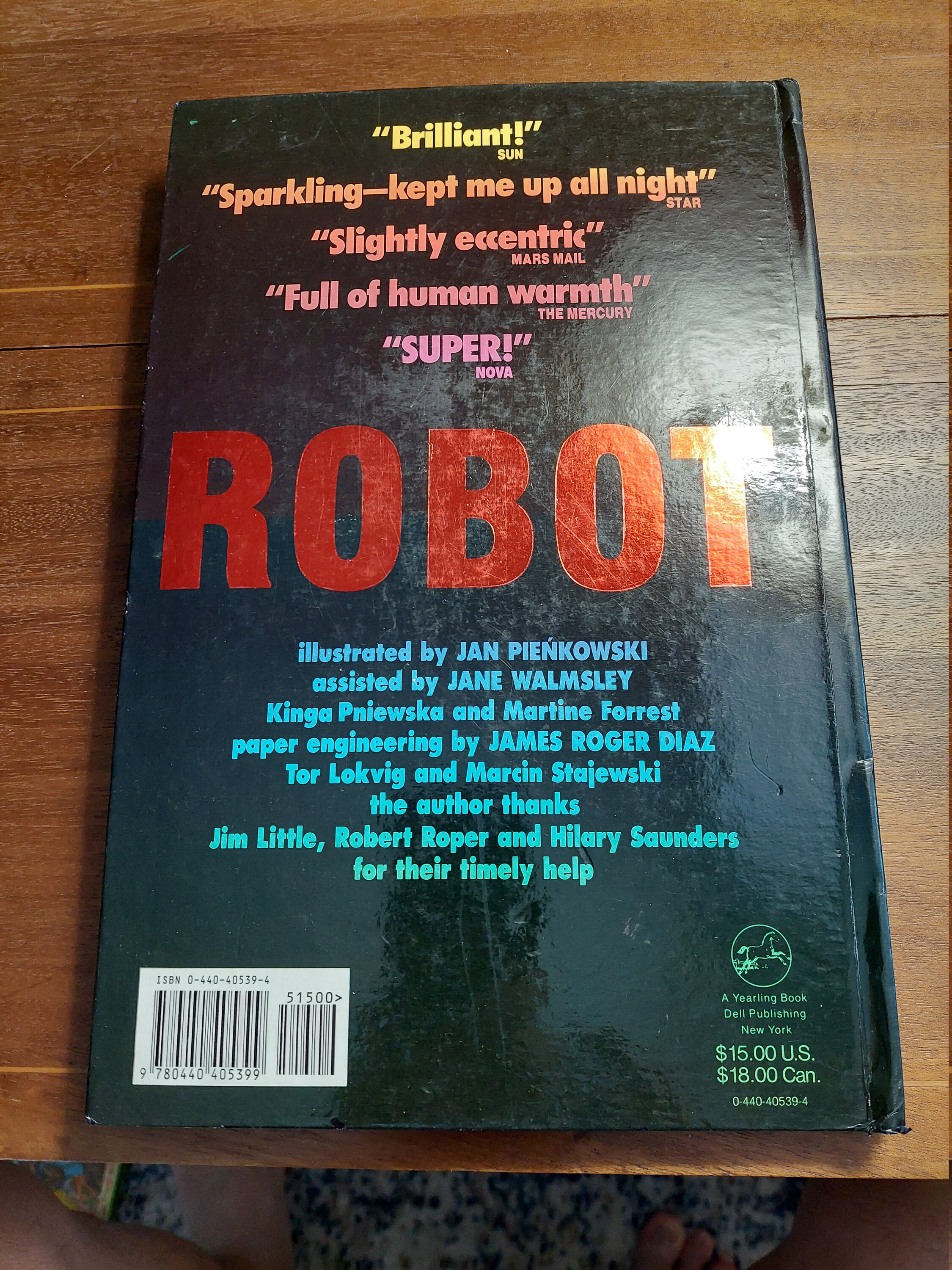 ROBOT Jan Pieńkowski Pop-up Book , Robot , Jan Pienkowski - Etsy