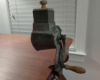 Antique Table-Mount Food Grinder