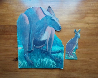 Vintage Kangaroo Shape Book