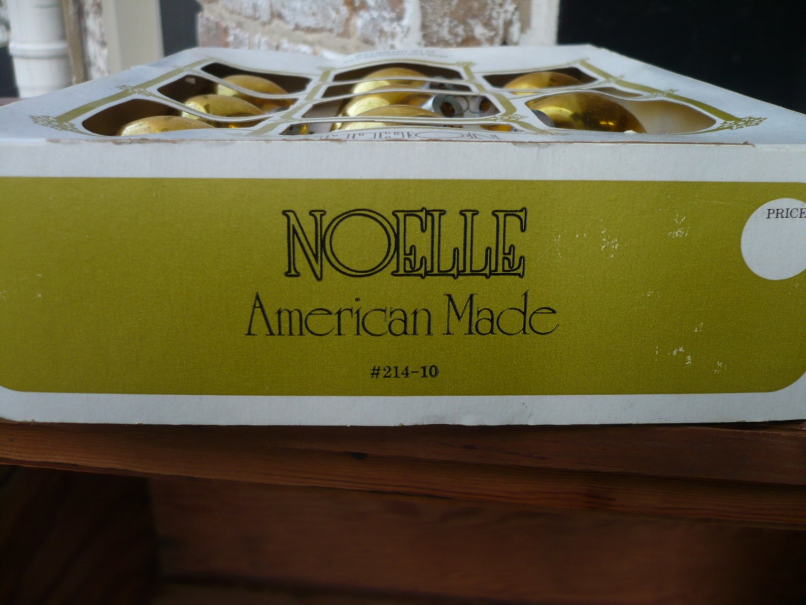 Noelle Glass Ornaments Made in Poplar Bluff Missouri Yellow Etsy