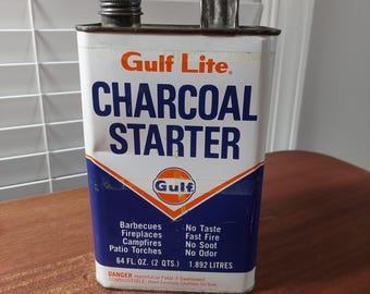 Gulf Tin Can for Charcoal Starter