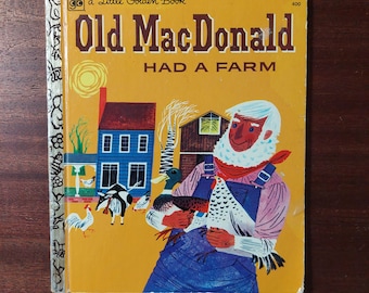 1970s , Old MacDonald , Little Golden Book