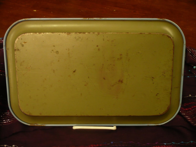 Blue Lady and Lamb Countryside Tray