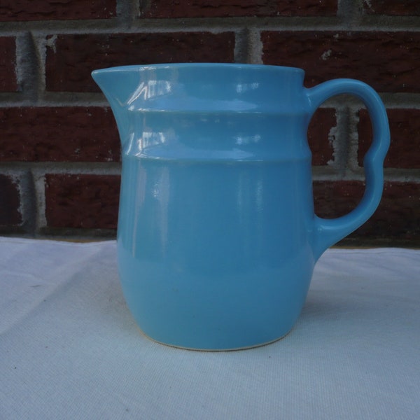 Vintage Blue Pitcher