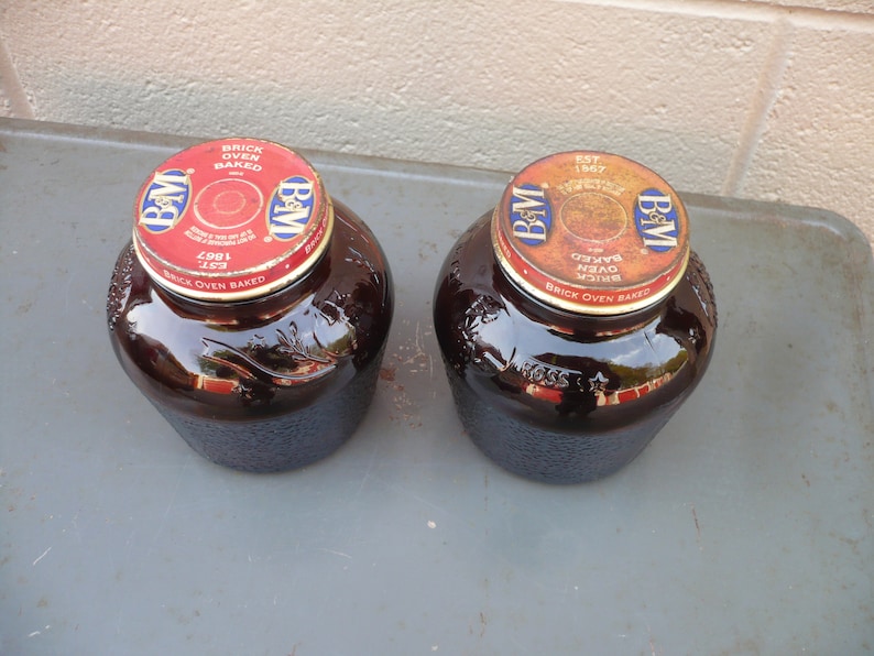 B & M Baked Beans Jars Etsy